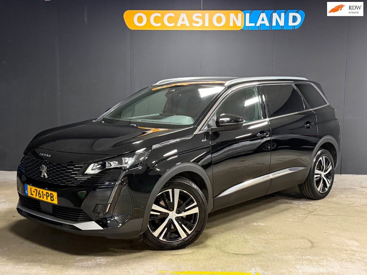 Peugeot 5008 - 1.6 PureTech GT 7pers|PANO|LED|KEYLESS|360CAM|DODEHOEK|ACC|SFEER|BLUETOOTH|CARPLAY|18INCH| - AutoWereld.nl