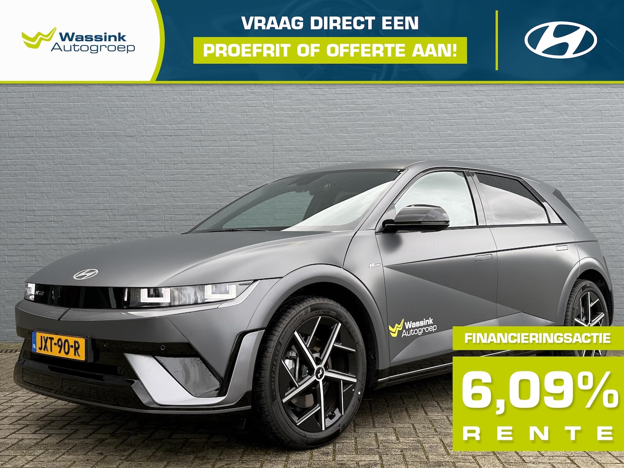 Hyundai IONIQ 5 - 84 kWh 229pk RWD N Line Business | DEMO | Navigatie | Stoel & Stuurverwaming | N-Line Velg - AutoWereld.nl