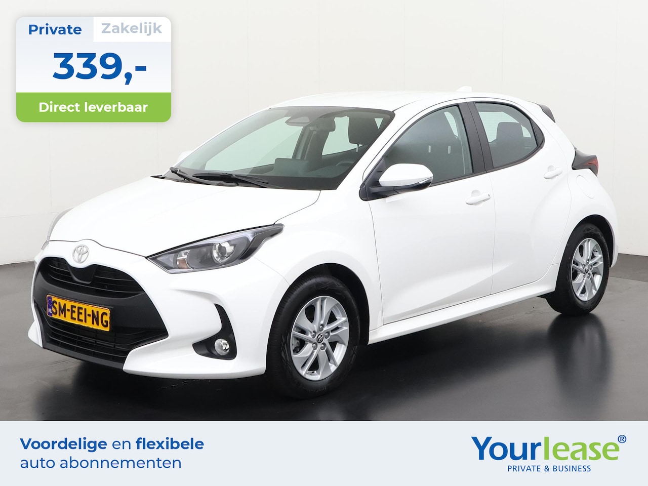 Toyota Yaris - 1.5 Hybrid 115 Business | All-in 339,- Private Lease | Direct uit voorraad - AutoWereld.nl