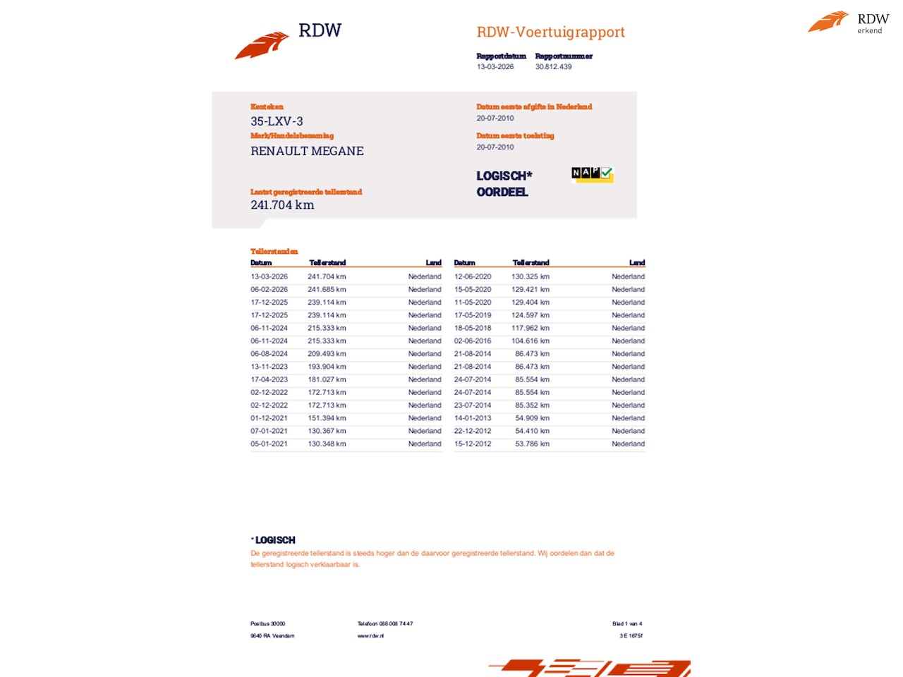 Renault Mégane coupé cabriolet - 1.4 TCE Dynamique 1.4 TCE Dynamique - AutoWereld.nl
