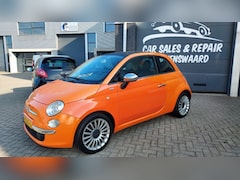 Fiat 500 - 1.2i met groot schuifdak / Airco / Leder / Nieuwe APK