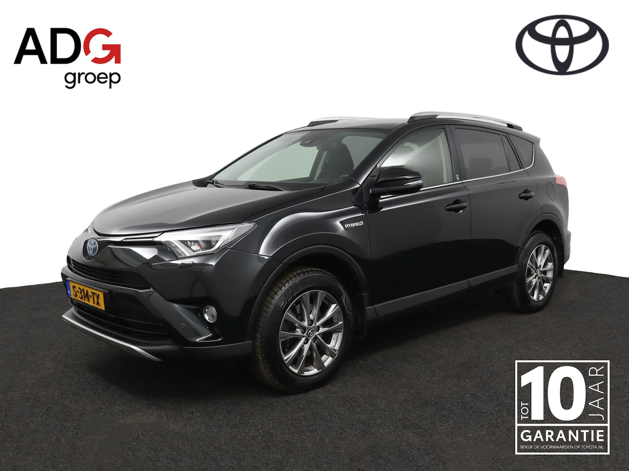 Toyota RAV4 - 2.5 Hybrid AWD Style | 1650 Trekvermogen | Elektrisch bedienbare achterklep | Parkeersenso - AutoWereld.nl