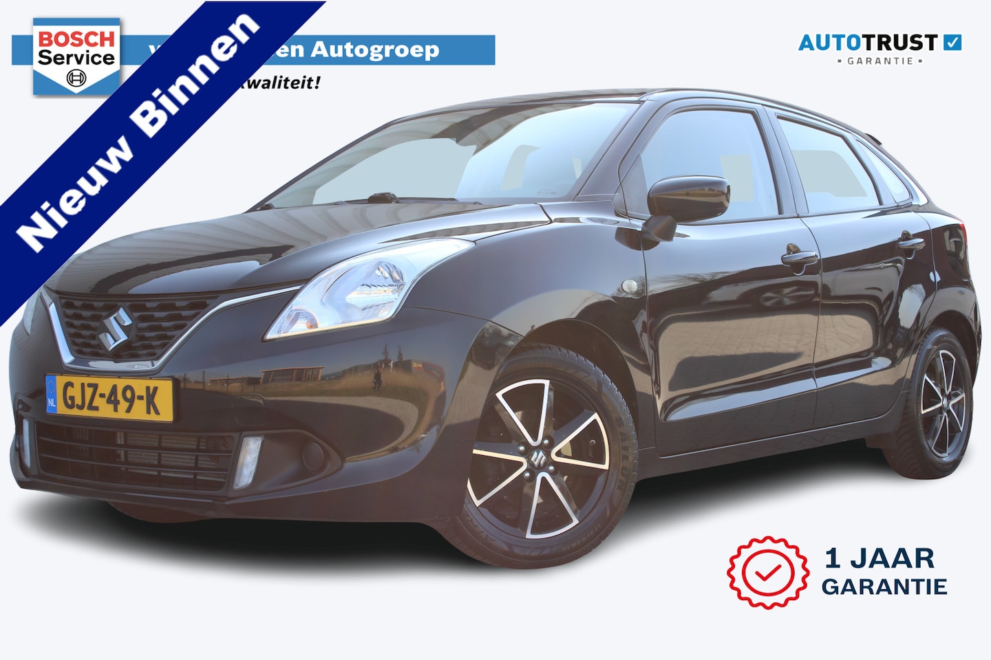 Suzuki Baleno - 1.0 Boosterjet High Executive | Incl. 12 maanden garantie | Adaptieve cruise control | Air - AutoWereld.nl