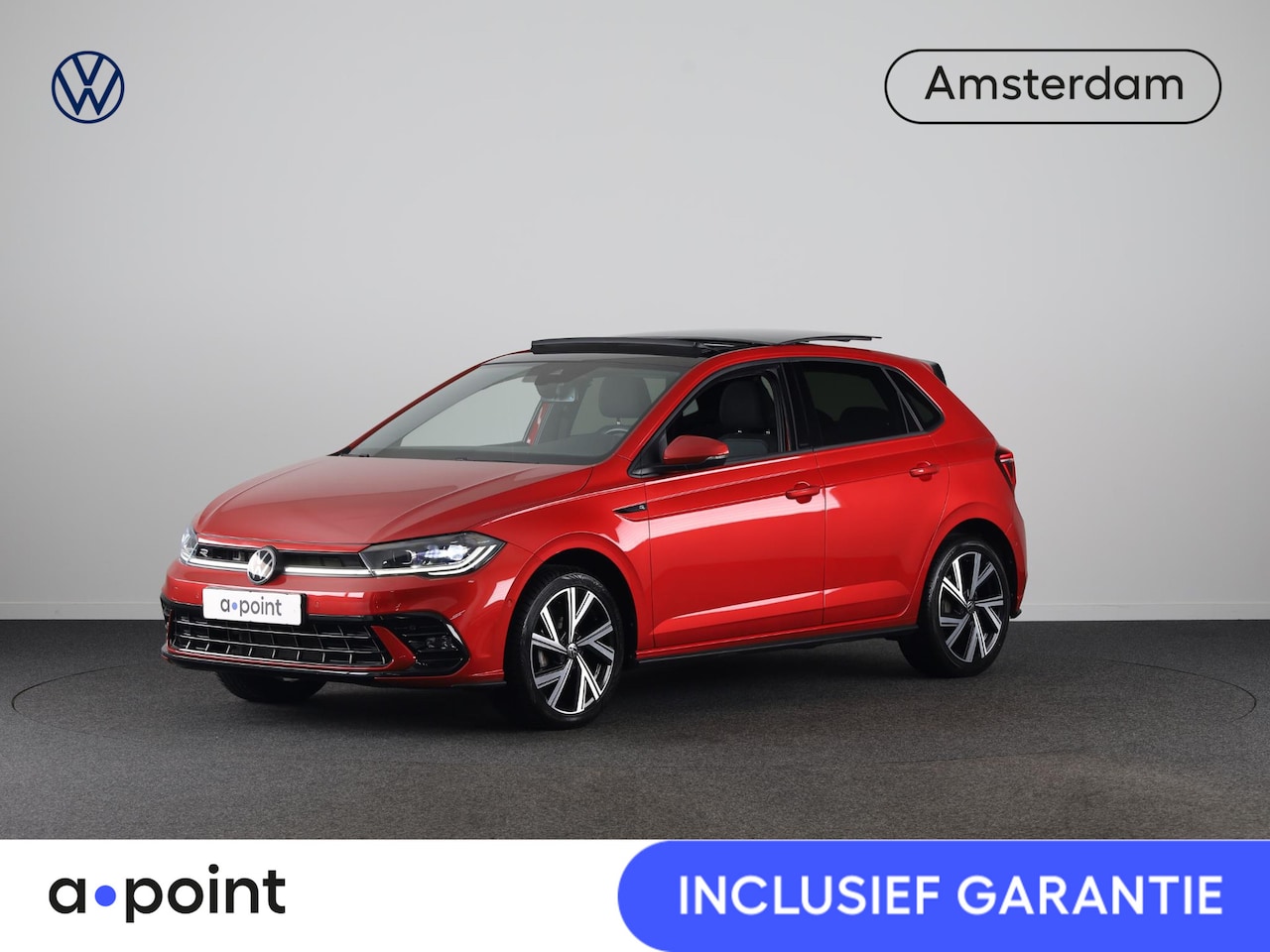Volkswagen Polo - r line buisiness | 95 pk | automaat (DSG) | panoramadak | camera | stoelverwarming | keyle - AutoWereld.nl