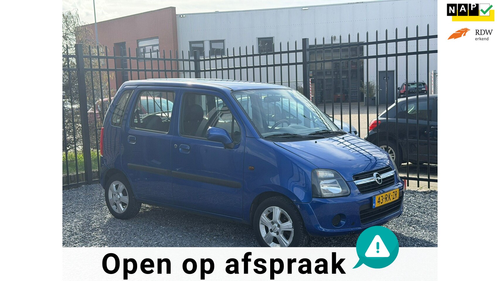 Opel Agila - 1.2-16V Maxx APK!LEUKE AUTO!KOOPJE! - AutoWereld.nl