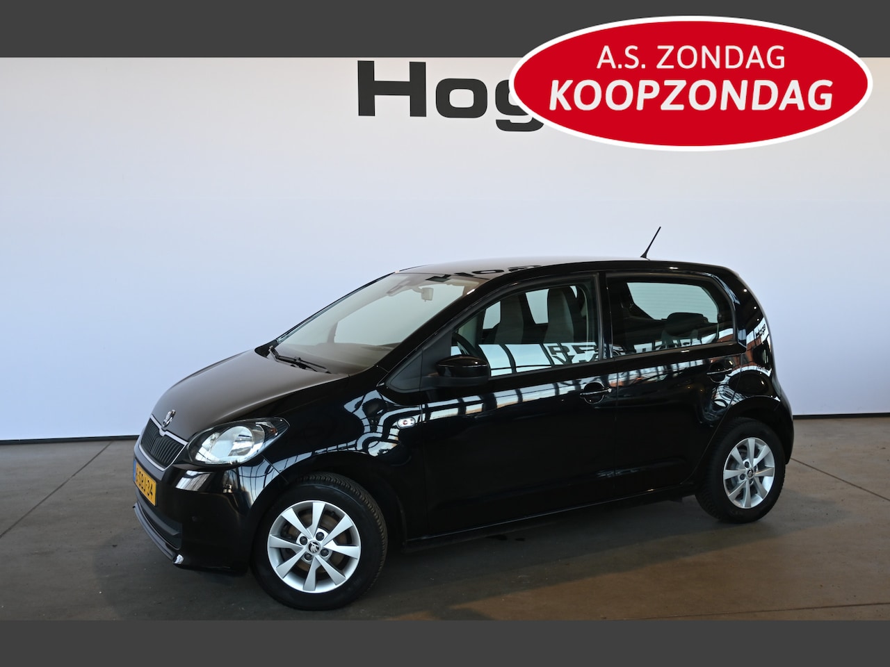 Skoda Citigo - 1.0 Greentech Sprint Airco Cruise Control Lichtmetaal Goed Onderhouden! Inruil Mogelijk! - AutoWereld.nl