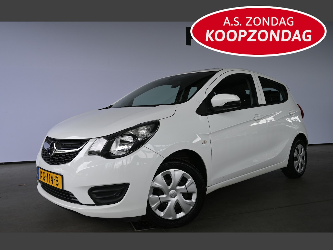 Opel Karl - 1.0 ecoFLEX Edition Airco Cruise control Elektrisch pakket 1e Eigenaar 100% Onderhouden In - AutoWereld.nl