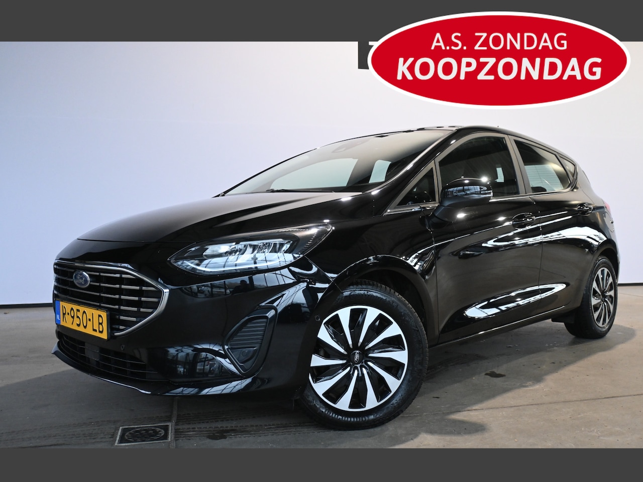 Ford Fiesta - 1.0 EcoBoost Hybrid Titanium Navigatie Carplay LED 1e Eigenaar Rijklaarprijs Inruil Mogeli - AutoWereld.nl