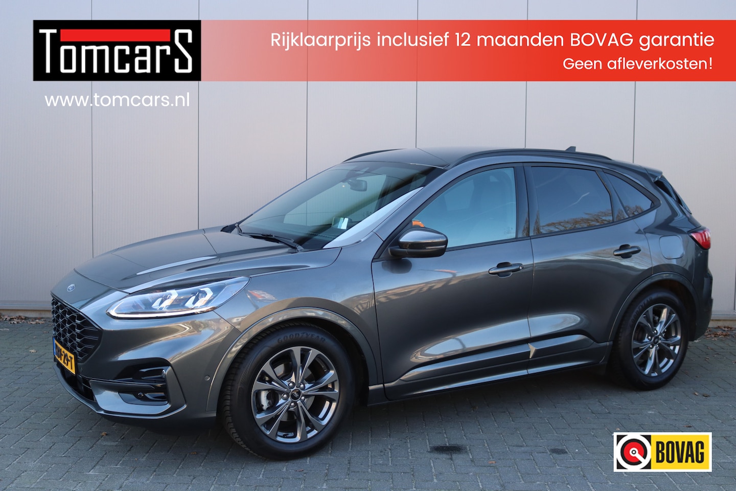 Ford Kuga - 1.5 EcoB. 150PK ST-Line X Winter-pack/Elektr.-klep/Adapt.-cruise/Keyfree/360-camera - AutoWereld.nl