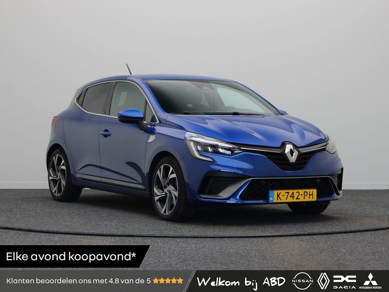 Renault Clio - 1.6 E-Tech Hybrid 140 R.S. Line | Navigatie | Climate Control | Lichtmetalen Velgen | Crui - AutoWereld.nl