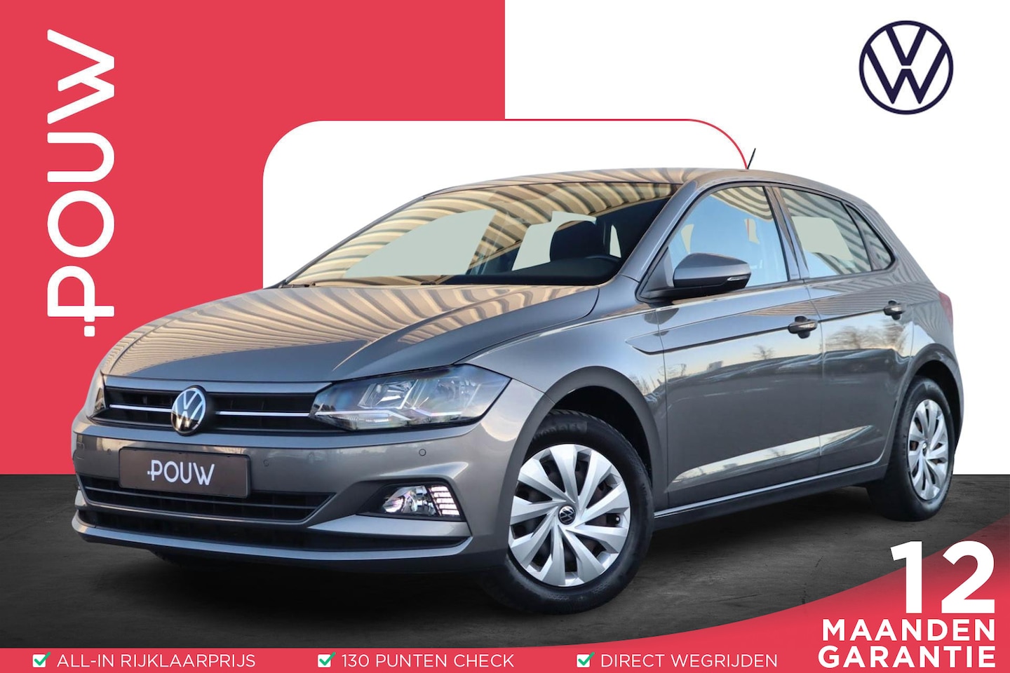 Volkswagen Polo - 1.0 TSI 95pk Comfortline Business | Navigatie | Apple Carplay/Android Auto - AutoWereld.nl