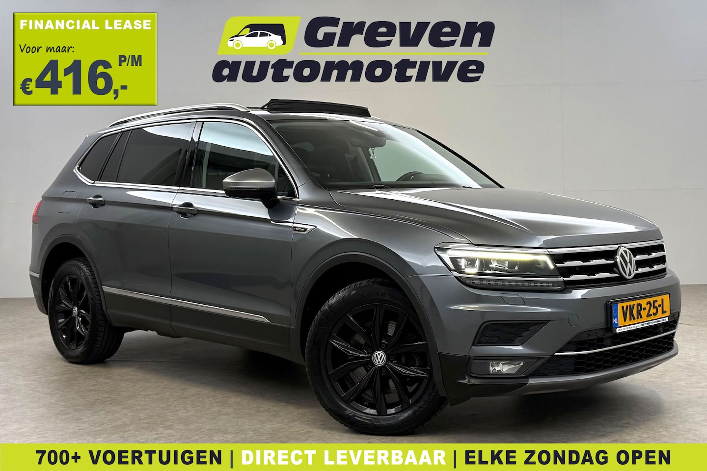 Volkswagen Tiguan - 2.0 TDI 191PK 4motion | Grijs kenteken | VAN | 2400kg Trekgew. | Trekhaak | Pano | Virtual - AutoWereld.nl