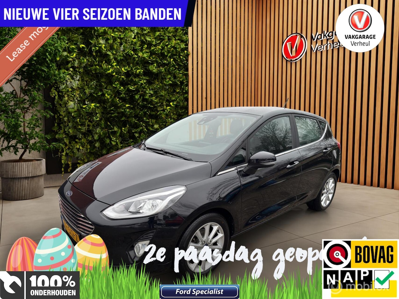 Ford Fiesta - 1.0 EcoBoost Titanium|101PK|5Drs|Boekjes|Nap - AutoWereld.nl