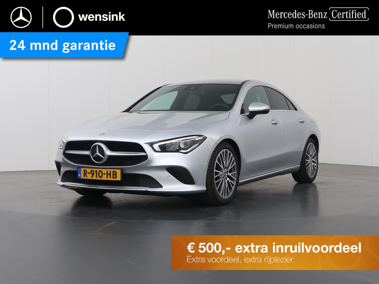 Mercedes-Benz CLA-Klasse - 180 Luxury Line | Achteruitrijcamera | Stoelverwarming | Widescreen | Distronic | - AutoWereld.nl