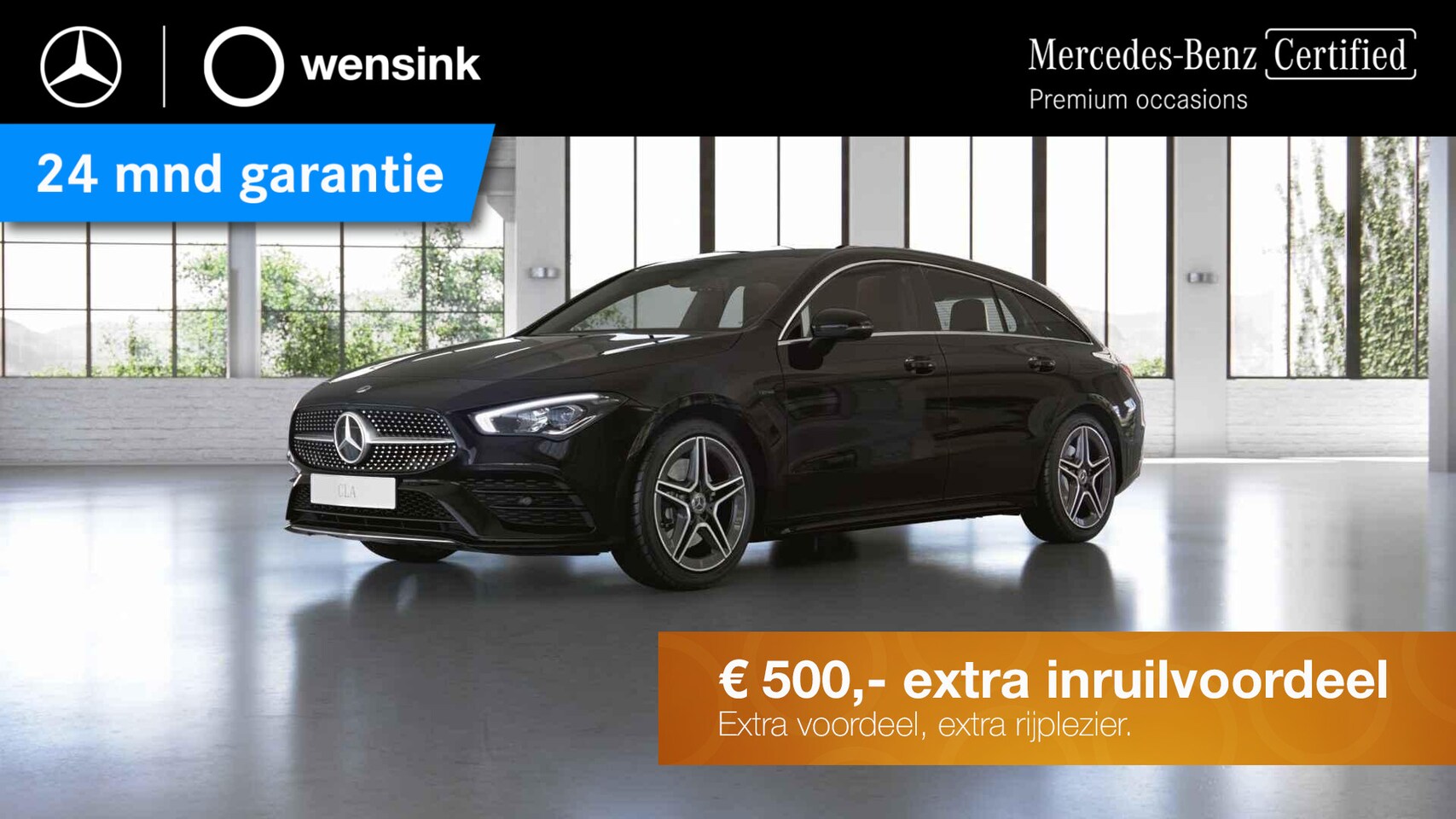 Mercedes-Benz CLA-klasse Shooting Brake - 250 e Premium | AMG | Widescreen | Stoelverwarming | Sfeerverlichting | Achteruitrijcamera - AutoWereld.nl