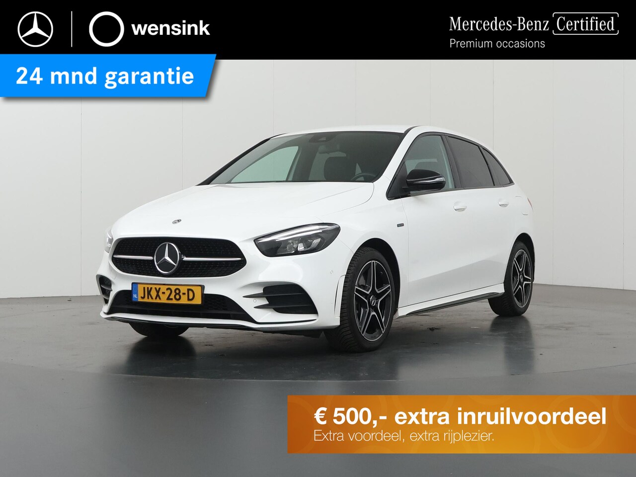 Mercedes-Benz B-klasse - 250 e AMG Line | Night pakket | Stoelverwarming | Sfeerverlichting | - AutoWereld.nl