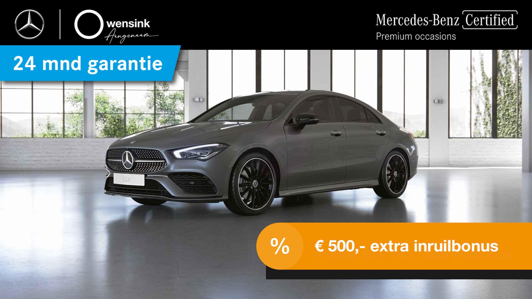 Mercedes-Benz CLA-Klasse - 250 e Premium Plus | Night pakket | AMG | Sfeerverlichting | Stoelverwarming | 360 camera - AutoWereld.nl