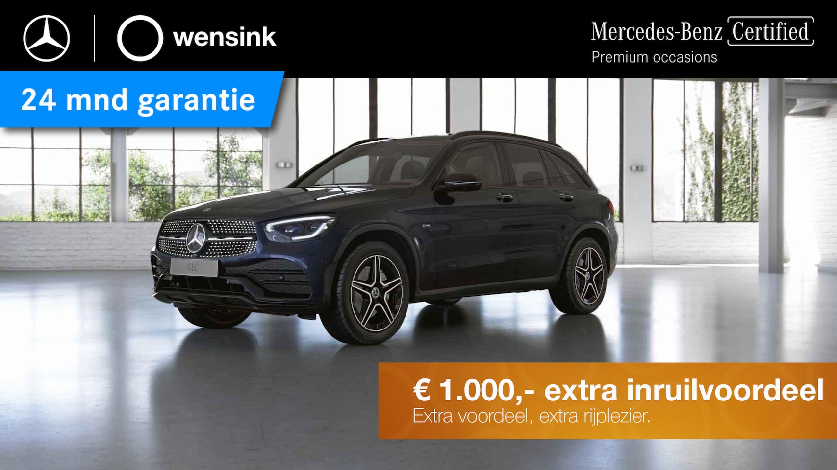 Mercedes-Benz GLC-klasse - 300e 4MATIC Premium Plus | Burmester | Panoramadak | Memory | Night pakket | 360 camera | - AutoWereld.nl
