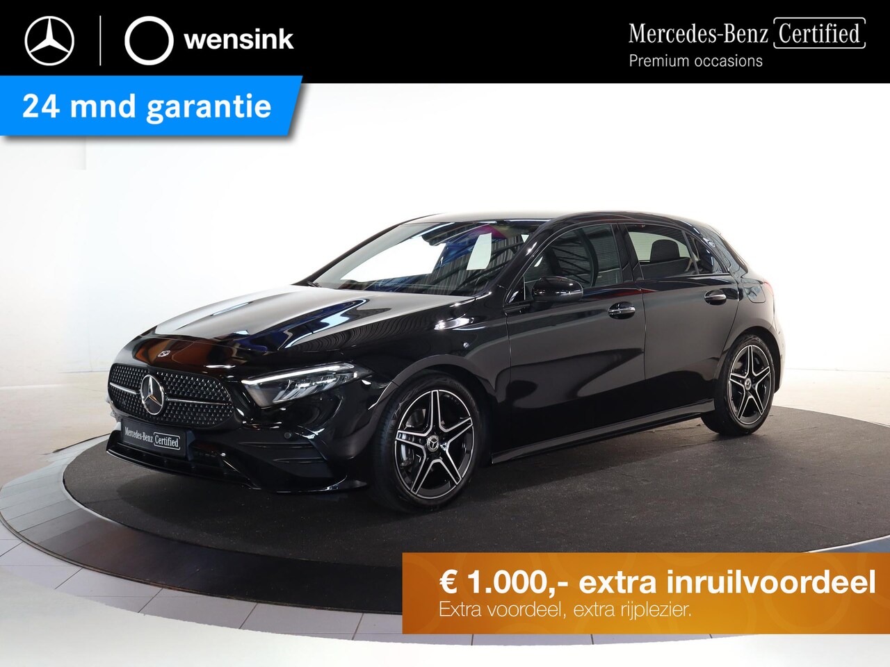 Mercedes-Benz A-klasse - 180 Star Edition AMG Line | Night | Achteruitrijcamera | Led koplampen | Stoelverwarming | - AutoWereld.nl