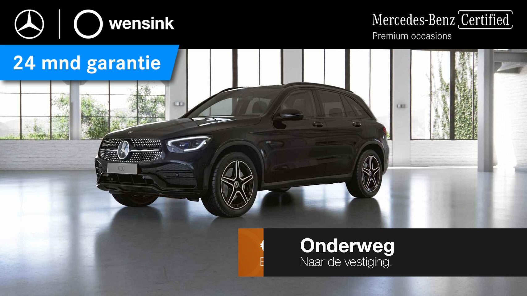 Mercedes-Benz GLC-klasse - 300e 4MATIC Business Solution AMG | AMG | Night | Panoramadak | Trekhaak | Stoelverwarming - AutoWereld.nl