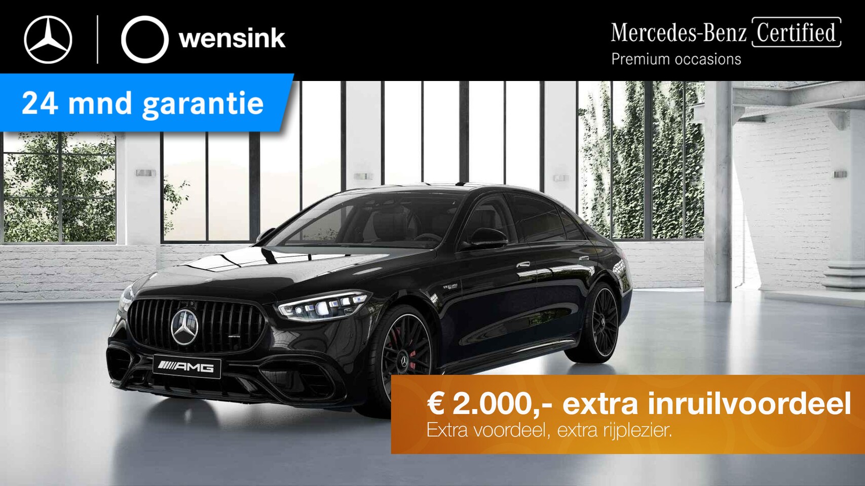 Mercedes-Benz S-klasse - AMG 63 S E Performance | Entertainment schermen | Massage voor en achter | Achterasbesturi - AutoWereld.nl