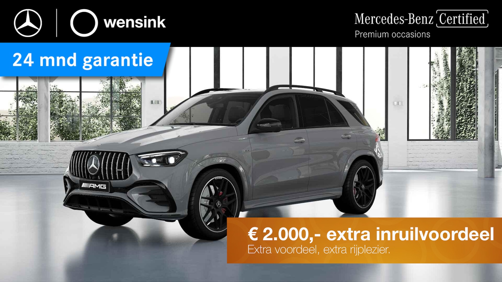 Mercedes-Benz AMG GLE - 53 Hybrid 4MATIC+ | MANUFAKTUR lak | Leder | Stoelkoeling | Panoramadak | Head up display - AutoWereld.nl