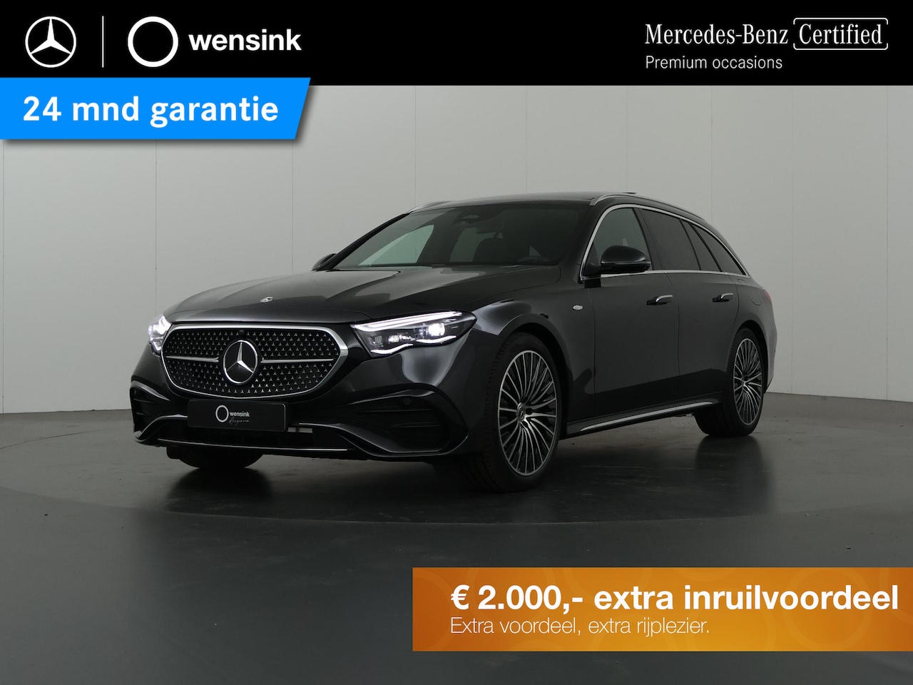 Mercedes-Benz E-klasse Estate - 300e Sport Edition | Panoramadak | Hyperscreen | AMG | Memory | Premium Pakket | Leder Pak - AutoWereld.nl