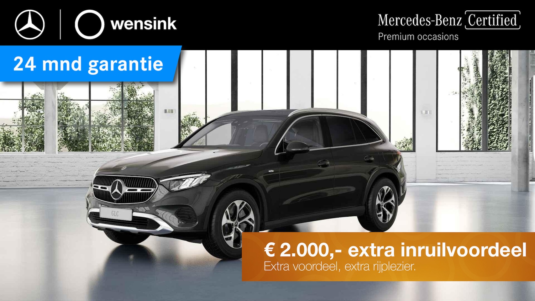 Mercedes-Benz GLC-klasse - 300e 4MATIC Luxury Line | Panoramadak | Trekhaak | Rij assistentiepakket | Winter pakket | - AutoWereld.nl