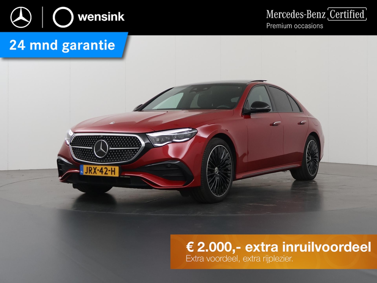Mercedes-Benz E-klasse - 300 e AMG Line | Premium plus | Techniek pakket | Rij assistentiepakket | Superscreen | Ni - AutoWereld.nl