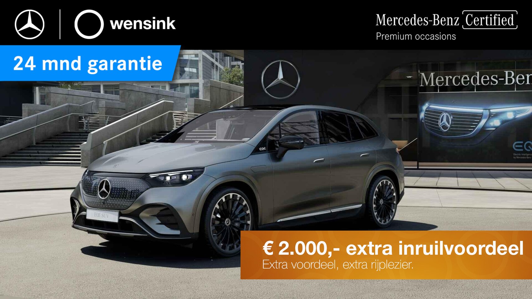 Mercedes-Benz EQE SUV - 350+ AMG Line 91 kWh | Premium | Luchtvering | Head up display | Trekhaak | Winter pakket - AutoWereld.nl