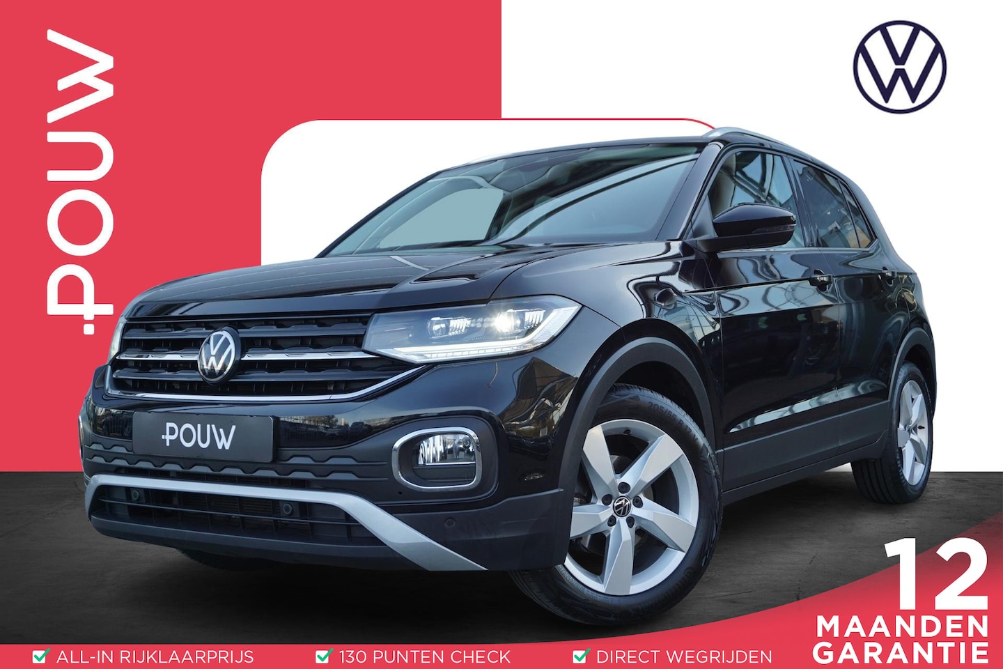 Volkswagen T-Cross - 1.0 TSI 110pk Style | Climatronic | Keyless | Parkeersensoren V+A | Apple Carplay & Androi - AutoWereld.nl