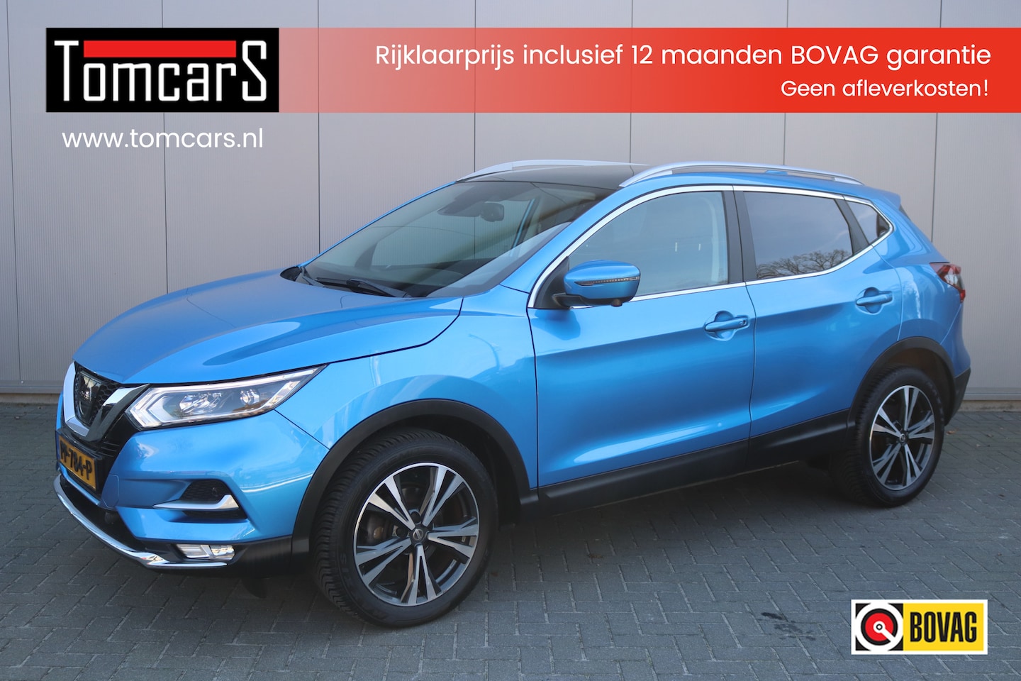 Nissan Qashqai - 1.2DIG-T 116PK N-Connecta Pano-dak/Trekhaak/Navigatie/Camera/Keyfree/Parkeerhulp - AutoWereld.nl