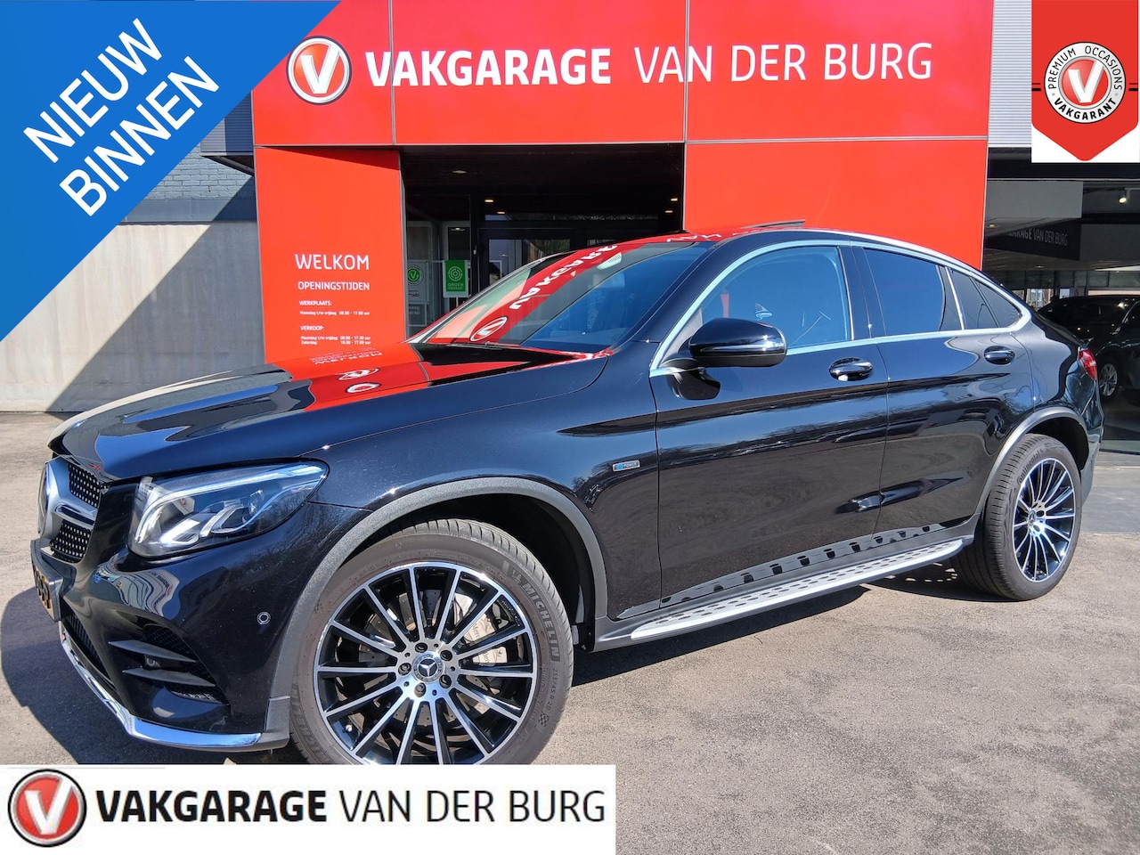 Mercedes-Benz GLC-klasse Coupé - 350e 4MATIC Business Solution AMG Burnmester, Panodak, Trekhaak, RIJKLAAR - AutoWereld.nl