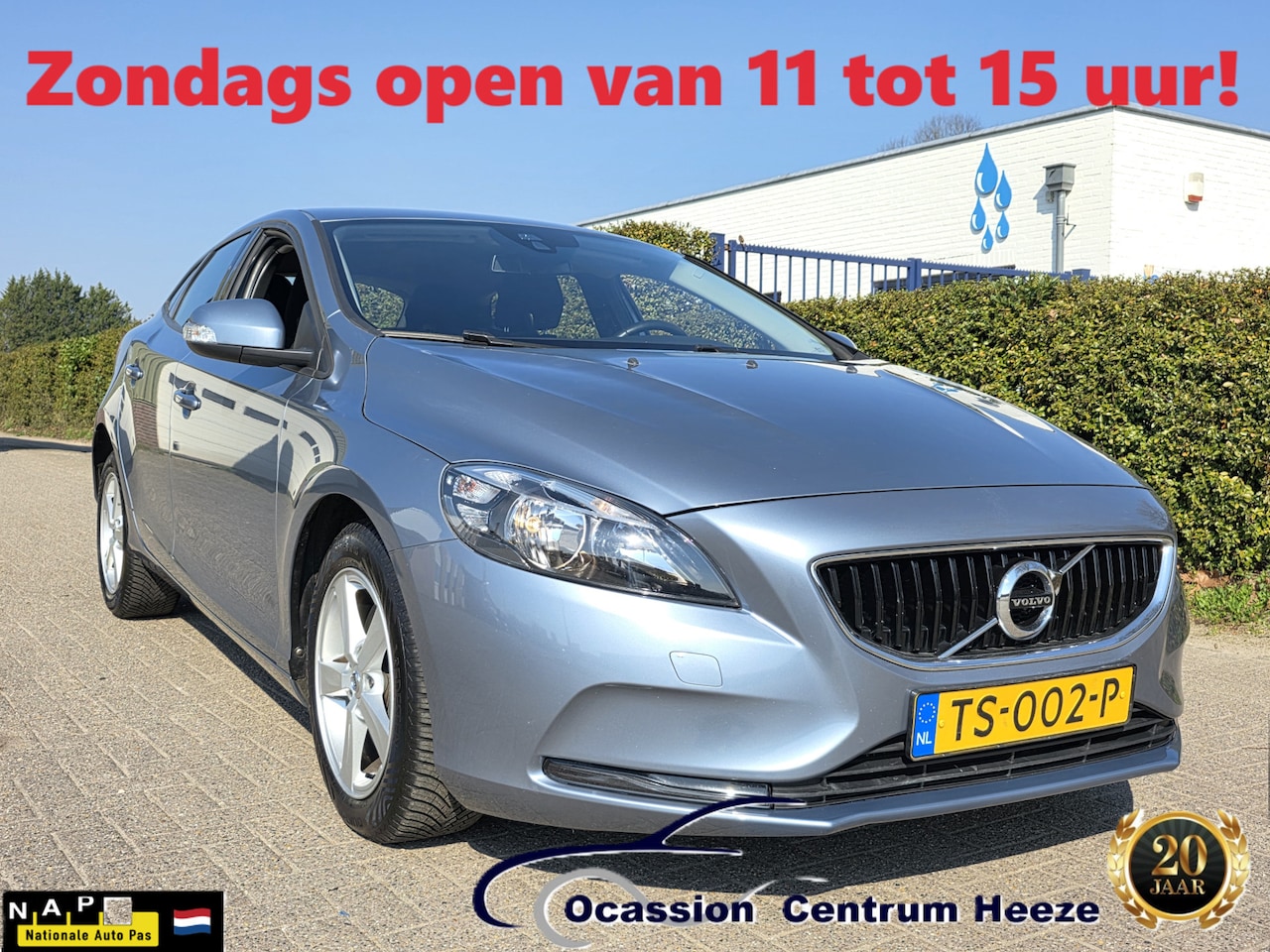Volvo V40 - 1.5 T2 Edition AUT! 1e Eig NL auto! Navi! Apk 10-2027! Zondag OPEN! - AutoWereld.nl