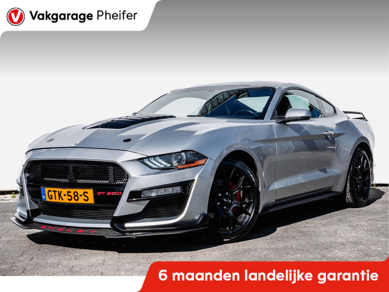 Ford Mustang Fastback - 2.3 EcoBoost 315pk Aut.10 Lederen int./ Stoelverwarming+ventilatie/ Cruise control/ Carpla - AutoWereld.nl