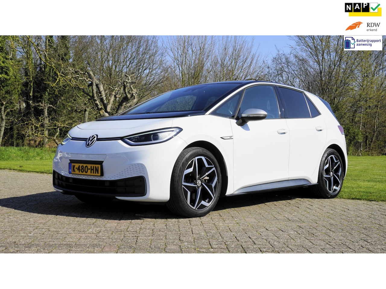 Volkswagen ID.3 - First Plus 58 kWh Camera SOH 93 % - AutoWereld.nl
