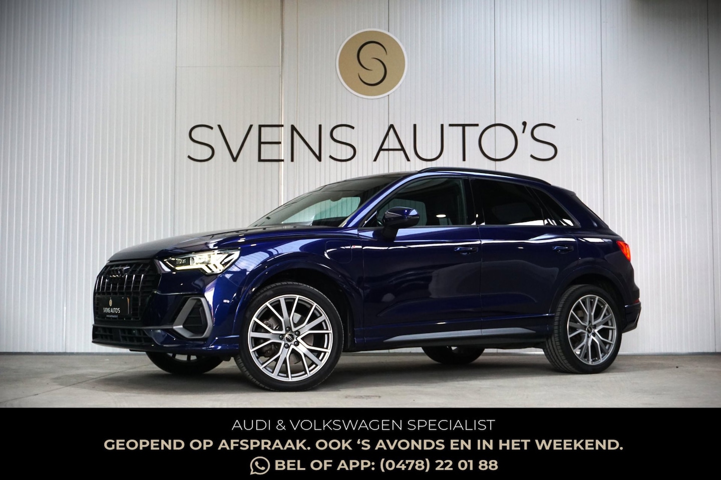 Audi Q3 - 45 TFSIe S-Line Black Edition Trekhaak|20"|Carplay|ACC|LED - AutoWereld.nl