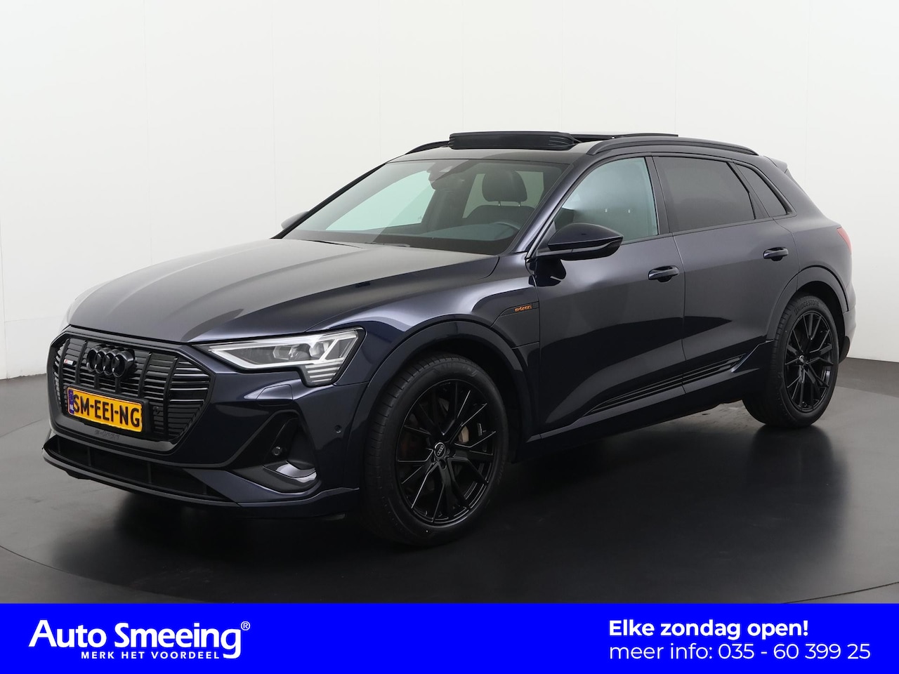 Audi e-tron - 55 quattro S-Line Black Style 95 kWh | Panoramadak | Valcona Leder | Zondag Open! - AutoWereld.nl