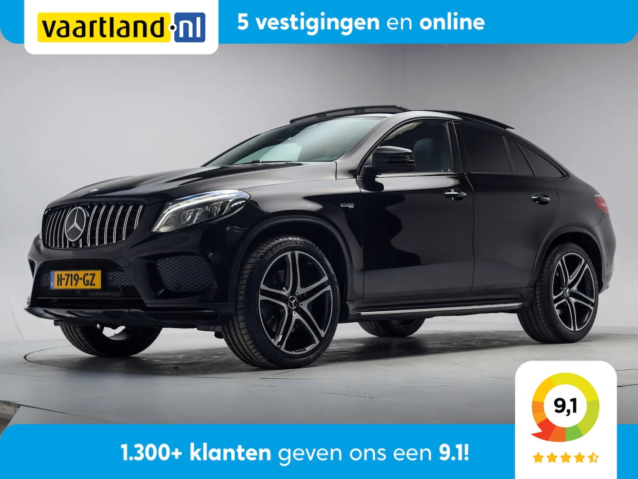 Mercedes-Benz GLE-Klasse Coupé - 43 AMG 4MATIC [ Panorama Leder Luchtvering Navi Camera ] - AutoWereld.nl