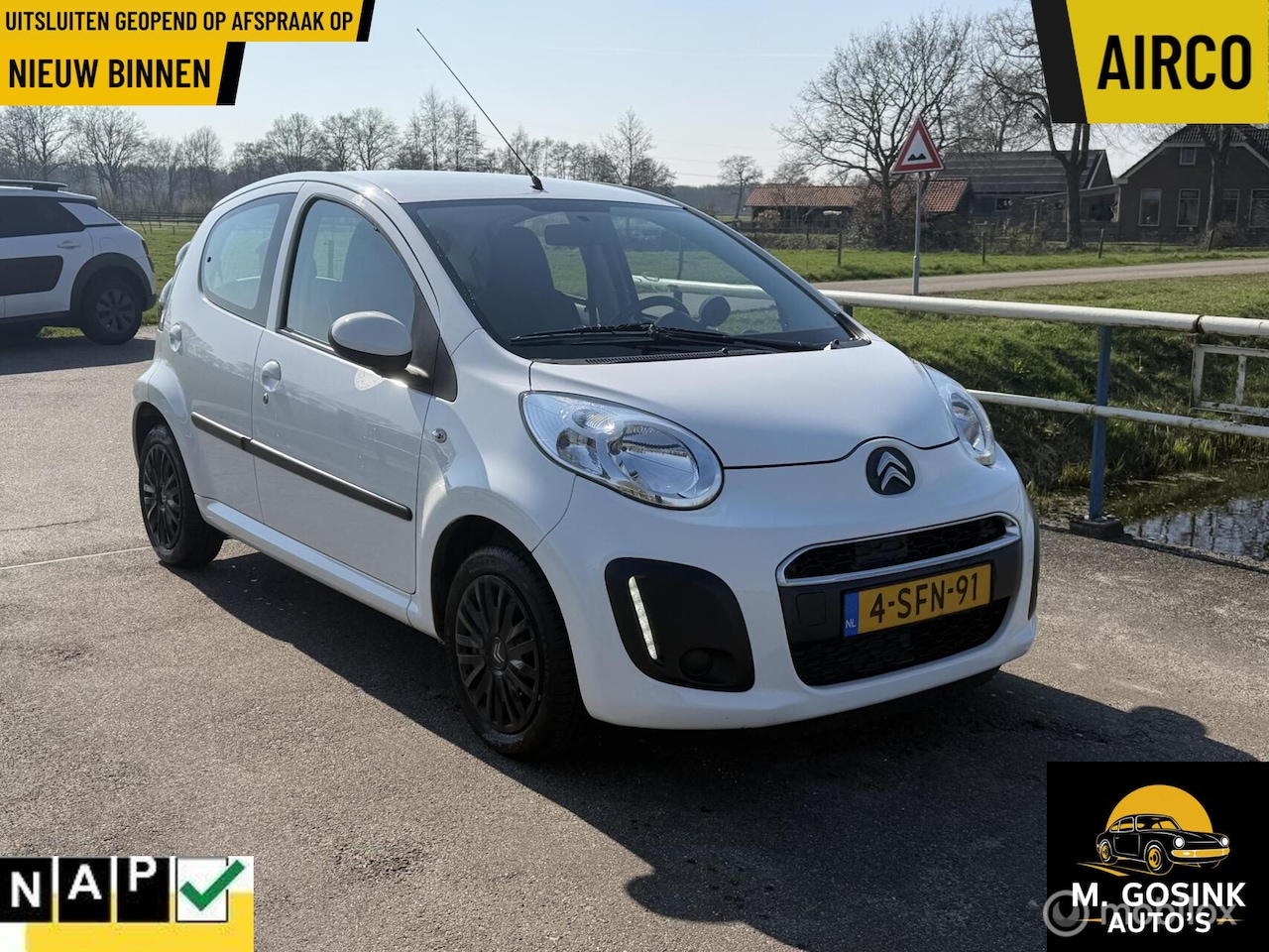Citroën C1 - 1.0 Collection 5deurs airco 107881km Nap apk 2027 - AutoWereld.nl