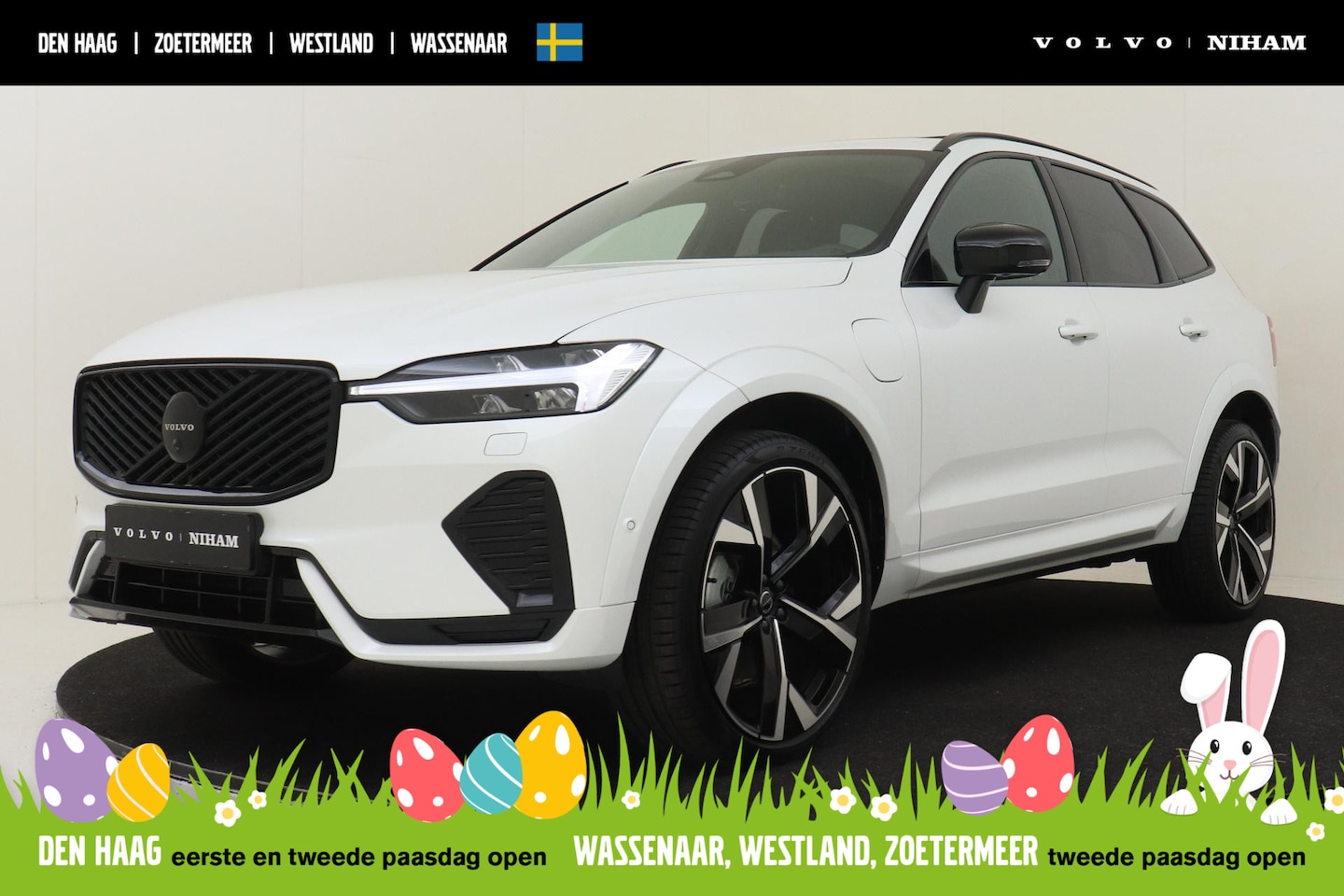 Volvo XC60 - II T6 PLUG-IN HYBRID AWD PLUS BLACK EDITION -PANO.DAK|HARMAN/KARDON|HEAD-UP DISP.|ADAP.LED - AutoWereld.nl
