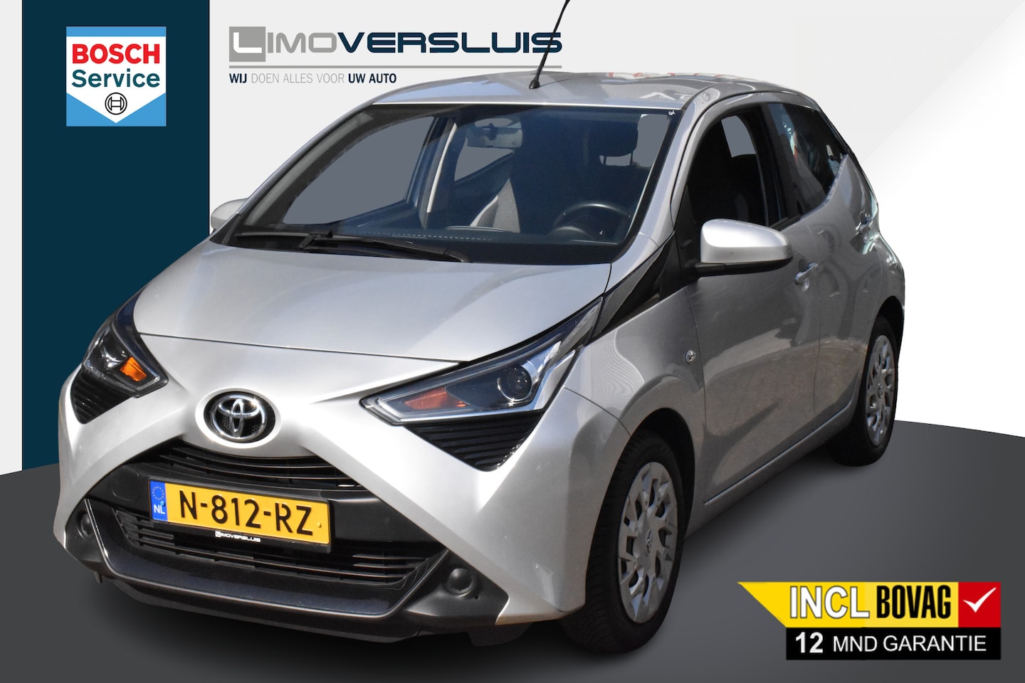 Toyota Aygo - 1.0 VVT-i x-play Automaat | Carplay Navigatie | Camera | 12 mnd BOVAG garantie | Whatsapp - AutoWereld.nl