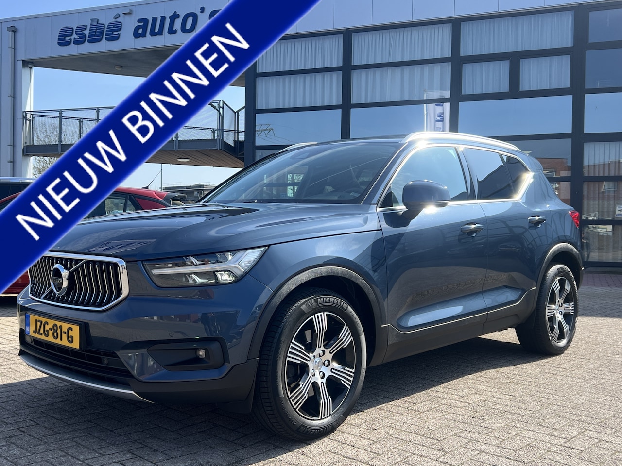 Volvo XC40 - 2.0 T4 190 pk Inscription Trekhaak Panoramadak Leder 360 Camera ACC Pilot Assist Harman Ka - AutoWereld.nl