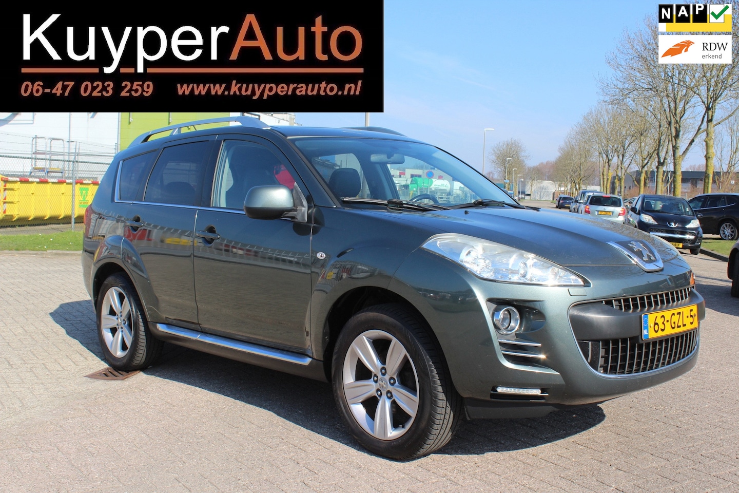 Peugeot 4007 - 2.4 GT 7p .AUTOMAAT CAMERA TREKHAAK MULTIMEDIA VOORB - AutoWereld.nl