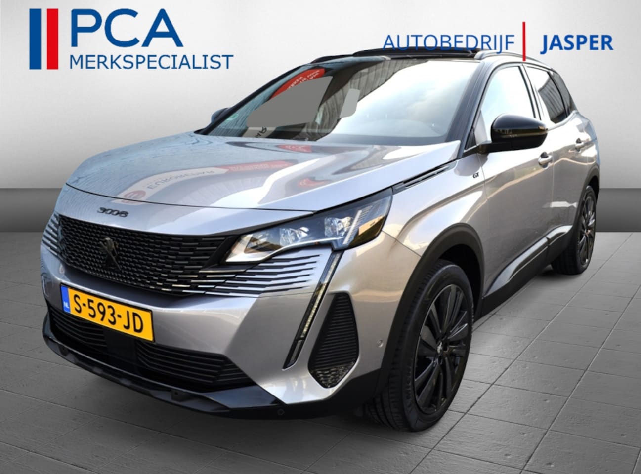 Peugeot 3008 - 1.2 GT Aut blackline Schd trh nav key-less - AutoWereld.nl