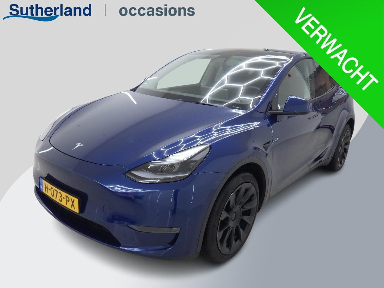 Tesla Model Y - Long Range AWD 75 kWh | 514 PK | 95000 km | Panoramadak. - AutoWereld.nl
