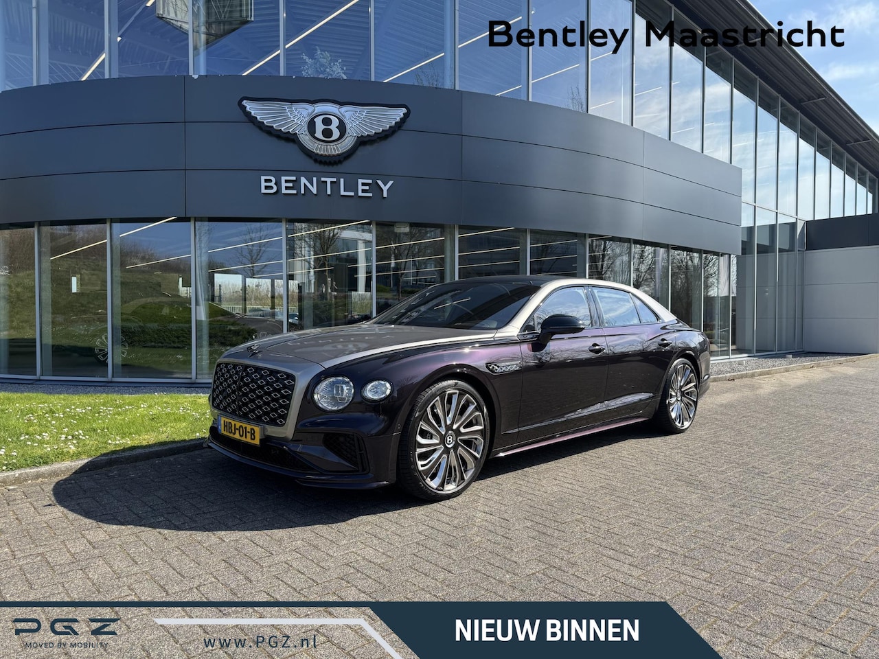 Bentley Flying Spur - 4.0 V8 Hybrid Mulliner |NAIM|BESPOKE|ROTATING DISPLAY - AutoWereld.nl