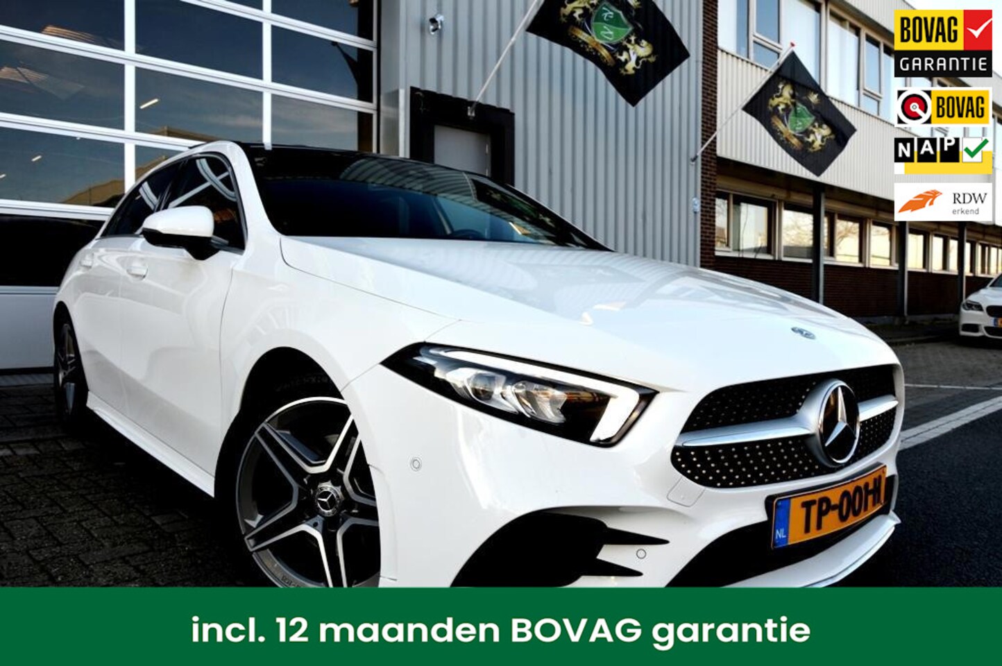 Mercedes-Benz A-klasse - 200 AMG PDC+CAM/LEER/NAVI/AMG18/PANO - AutoWereld.nl