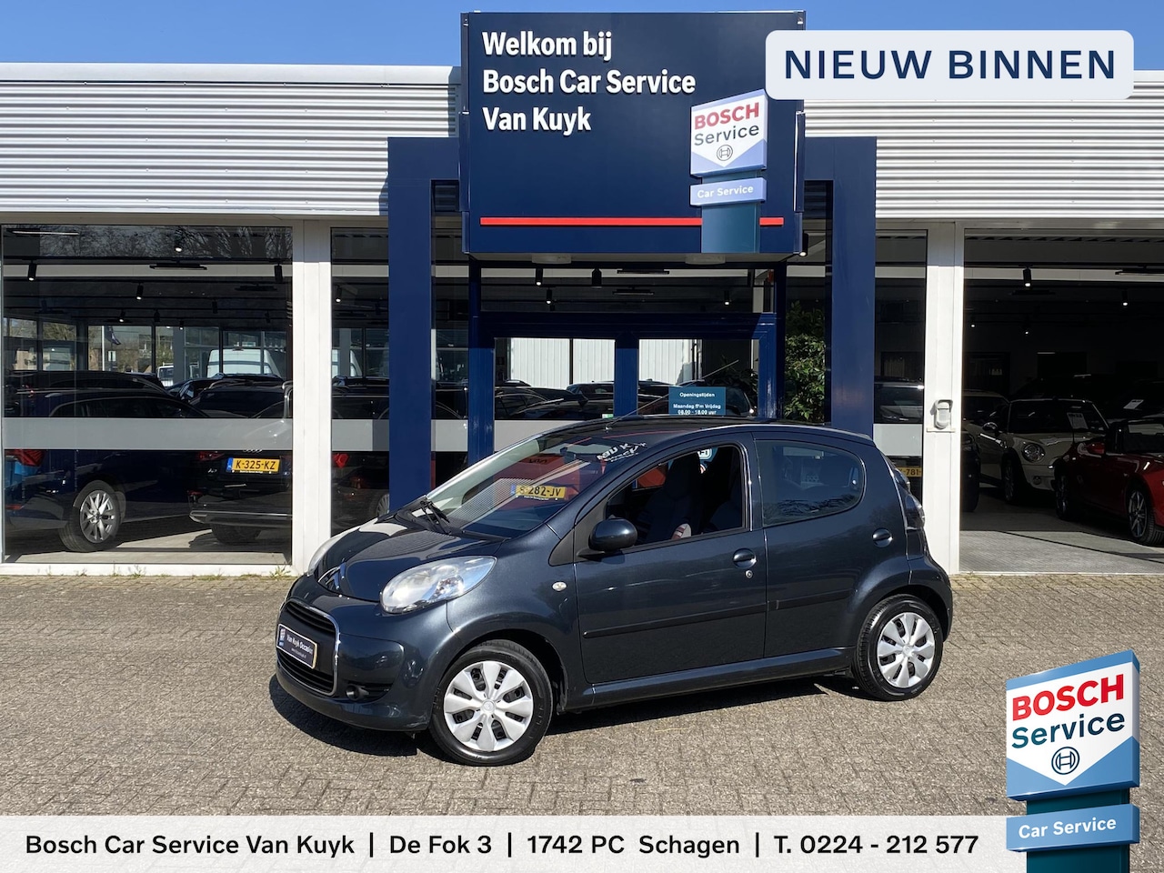 Citroën C1 - 1.0-12V Ambiance / 5-Deurs / NL-Auto / 52.000 KM / 2e-Eigenaar / Airco / Radio / Elektr.-R - AutoWereld.nl