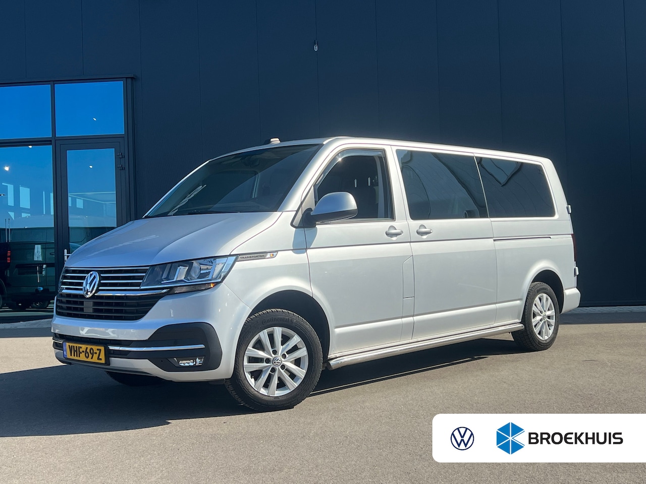 Volkswagen Transporter - 4-Motion Dubb. Cab |  Dubbele Schuifdeur | Dubbele Cabine | 150 pk | Trekhaak | Stoelverwa - AutoWereld.nl